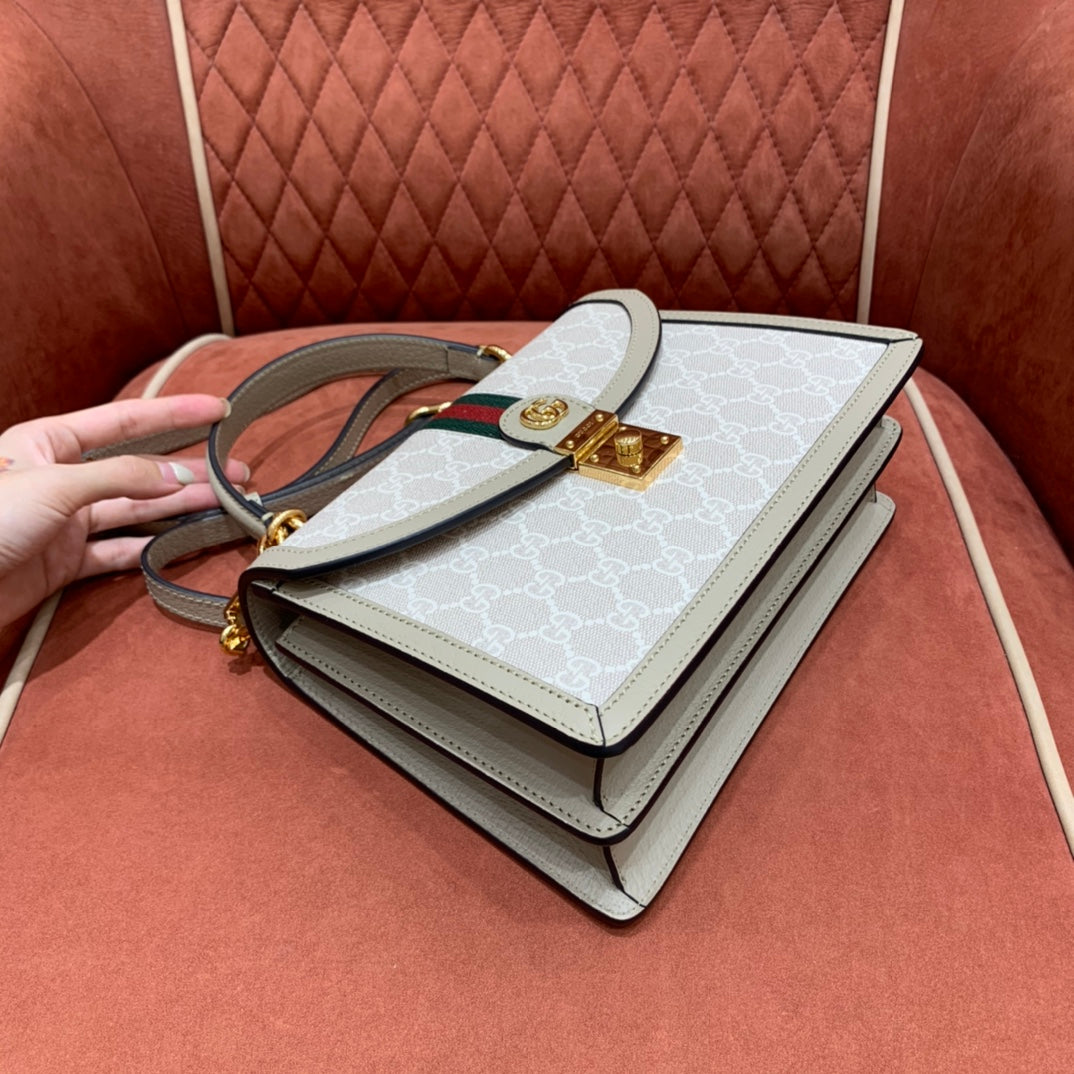 GG Ophidia medium top handle bag