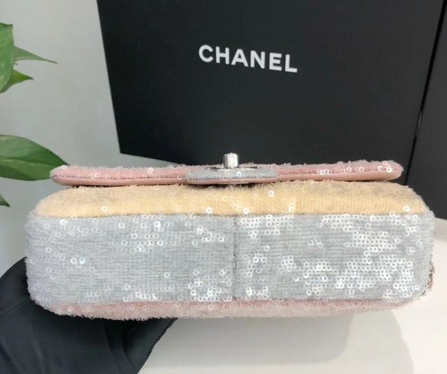 CH Pink Mini Tricolor Sequin