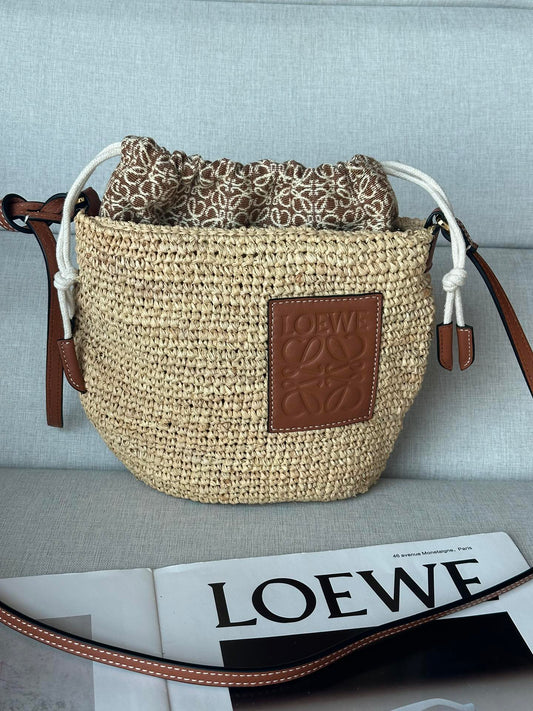 LW Raffia Basket